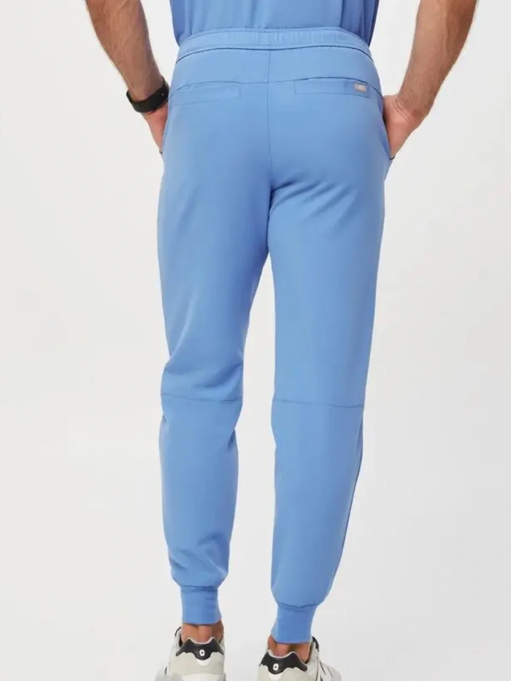 Figs Men’s Tansen Ceil Blue Scrub Jogger Pants Size Small Waist 31-33
